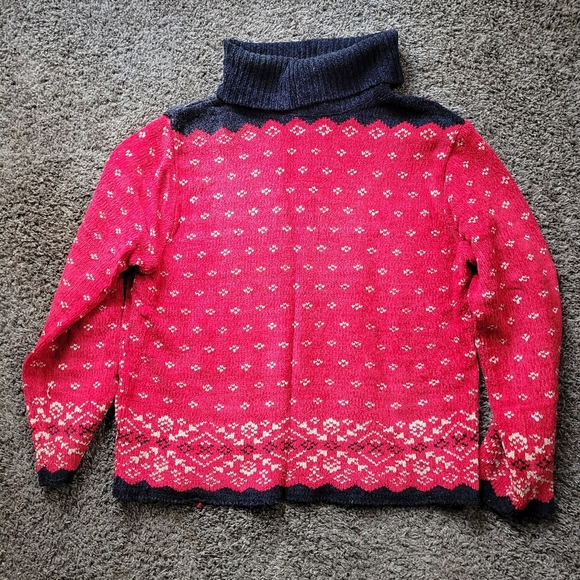 Vintage Reference Point Petites Woman's Size Petite Small Red Black - Picture 3 of 5